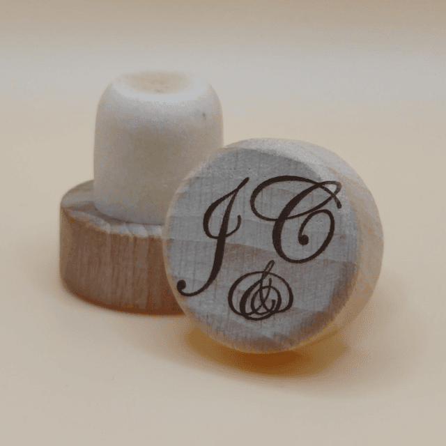 Bouchon &quot;Initiales&quot;